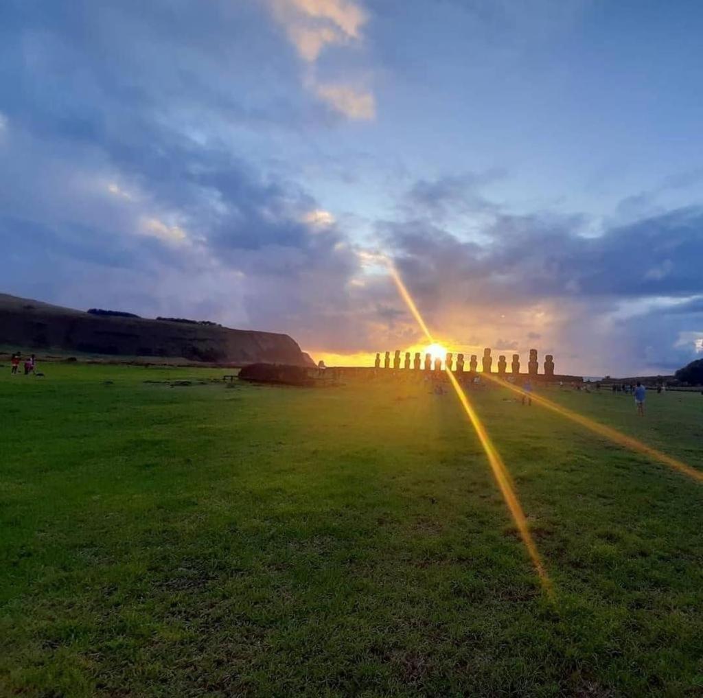 Maori Tea Rapa Nui Stunning Maori Villa Easter Island With Ocean View Hanga Roa Exterior foto