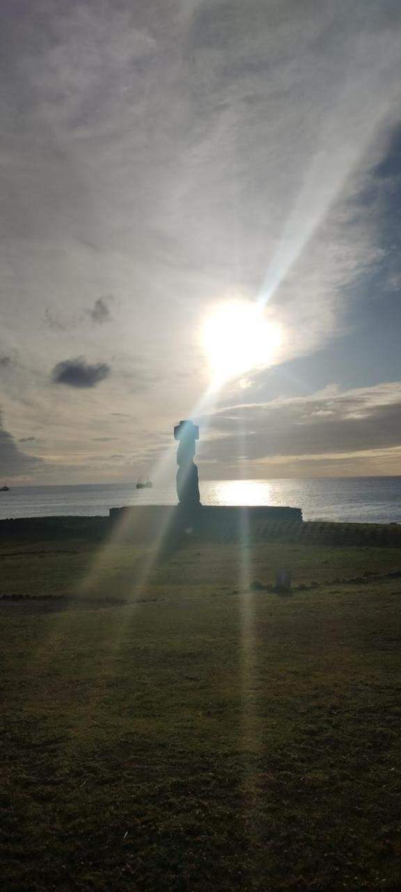 Maori Tea Rapa Nui Stunning Maori Villa Easter Island With Ocean View Hanga Roa Exterior foto